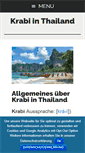 Mobile Screenshot of krabi-thailand-infoportal.de